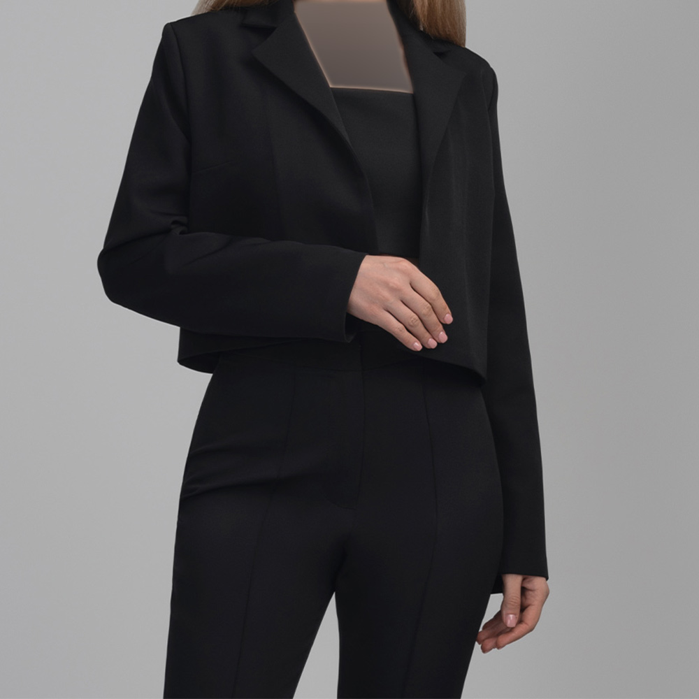 کراپ کت زنانه لارا (Lara) سین استایل
