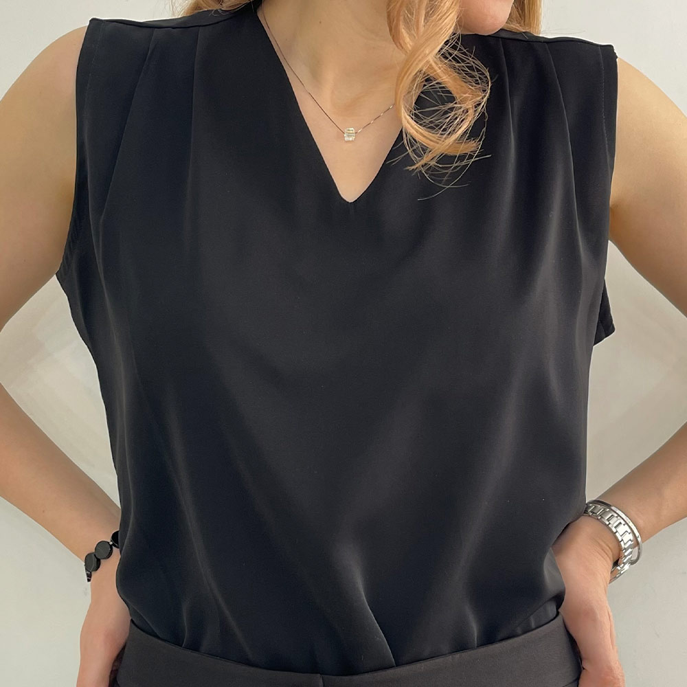 تاپ زنانه آستین حلقه‌ای ویتو (Vito) کد 3146