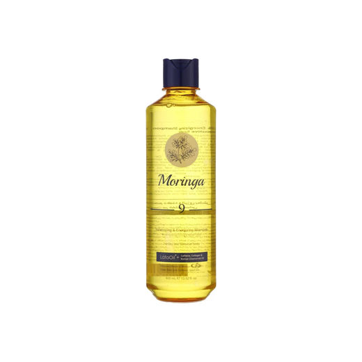 شامپو حجم دهنده و انرژی بخش 9 مناسب پوست سر خشک و حساس مورینگا ( Moringa )